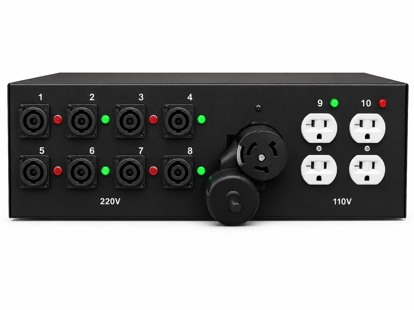 200a Camlocks In 3u Distro