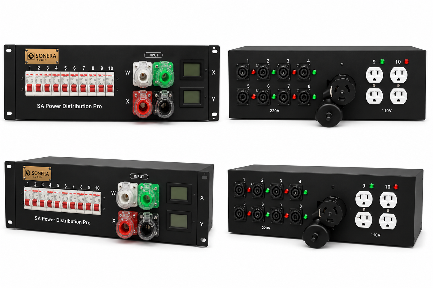200a Camlocks In 3u Distro