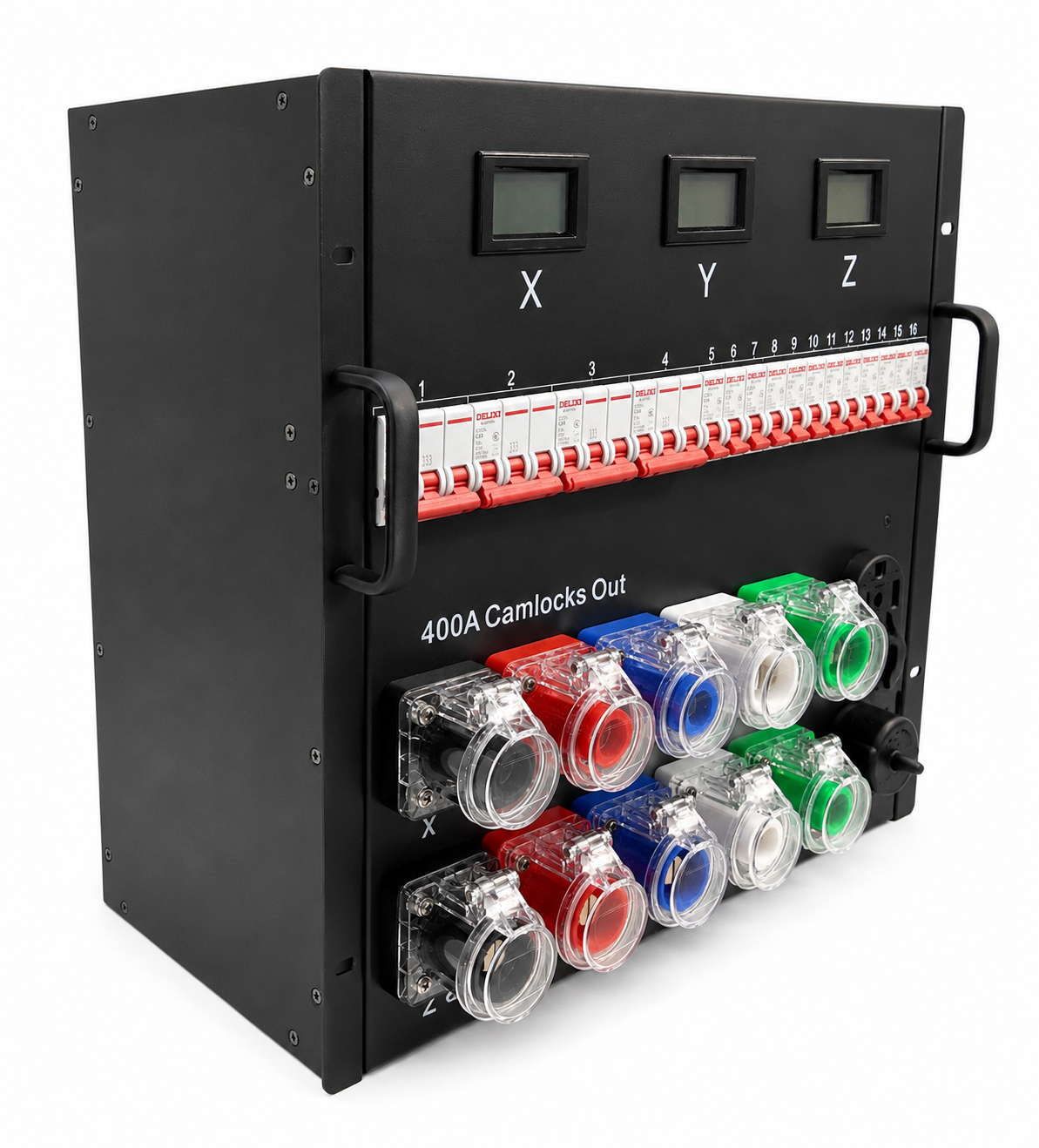 10u Pro Distro for Rear Rack Mount